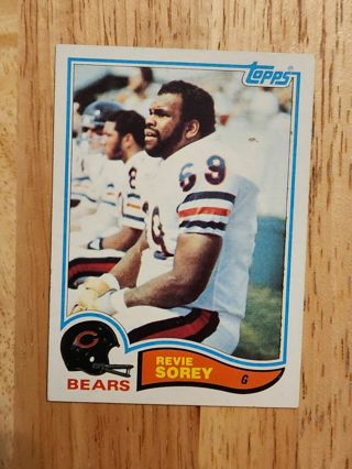 82 Topps Revie Sorey #304 (small scuff on back)