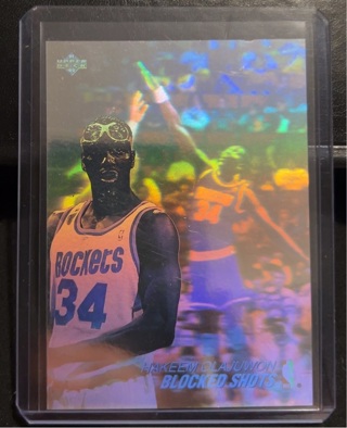 Rare Hakeem Olajuwon hologram