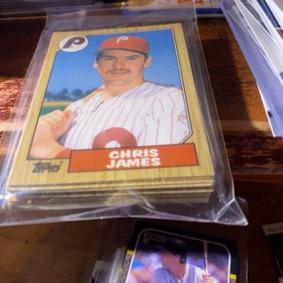  (20) 1987 topps traded random baseball cards