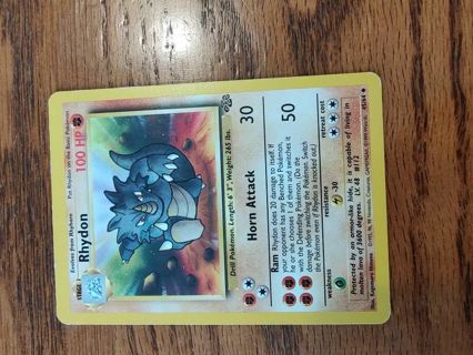 Pokemon Jungle Set Rhydon 45/64 #2