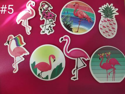 Flamingo Stickers #5