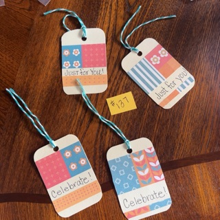 All occasion gift tags