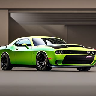 Listia Digital Collectible: DODGE CHALLENGER HELLCAT