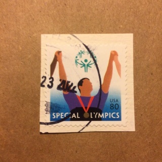 2003 Special Olympics USA 80 Cent Postage Stamp ~ Cancelled (Used)