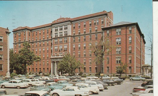 Vintage Used Postcard: A: 1962 St Joseph Hospital, Fort Wayne, IN