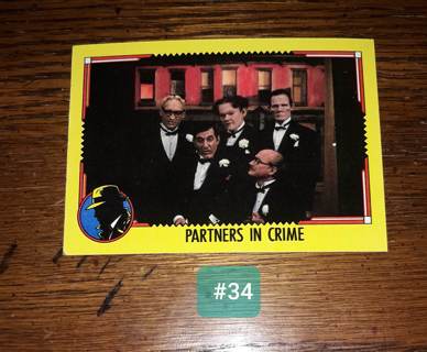 Dick Tracy Trading Card