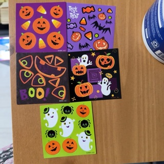 Halloween Stickers (O)