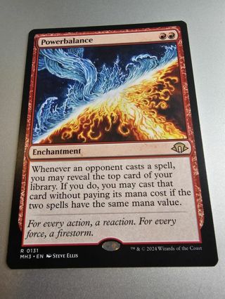 Magic the gathering mtg Powerbalance rare card Modern Horizons 3