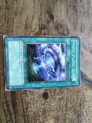 Yu-Gi-Oh Card Mystical Plasma Zone 1st Edition