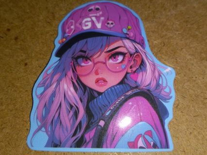 Anime nice one vinyl sticker no refunds regular mail only Very nice quality!