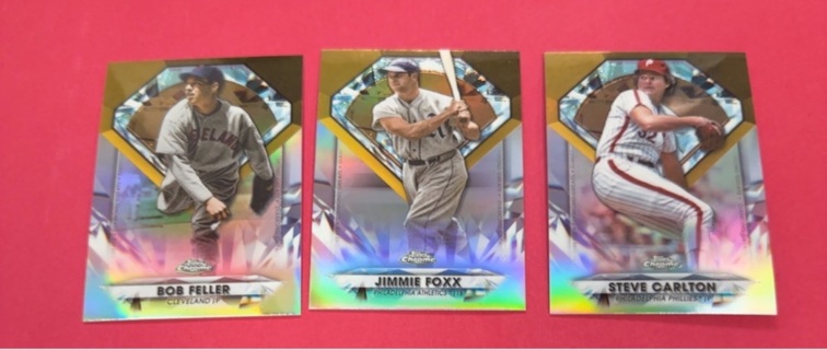 2022 Topps chrome Diamond Greats Die Cuts