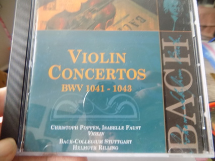 Violin Concertos Bach, Christopher Popper Isabelle Faust