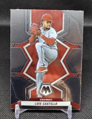 2022 Panini Mosaic Baseball #175 Luis Castillo Cincinnati Reds