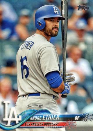 Tradingcard - Baseball - 2018 Topps #655 - Andre Ethier - Los Angeles Dodgers