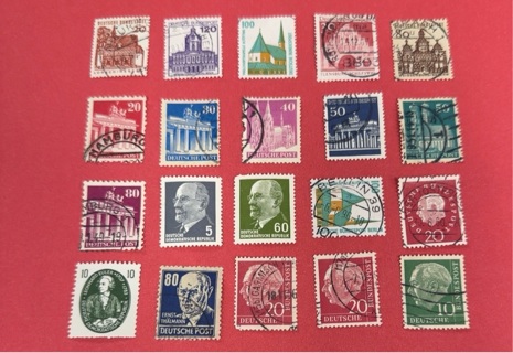 Germany stamp lot