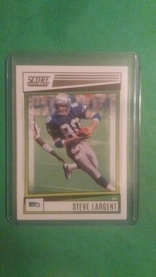 steve largent football card free shipping