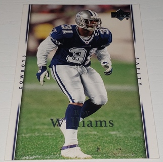 ♨️♨️ 2007 Upper Deck - #46 Roy Williams Dallas Cowboys ♨️♨️