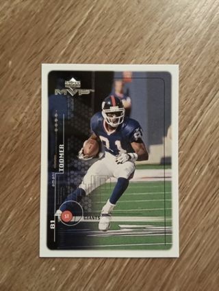 Upperdeck- Amani Toomer