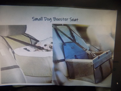 Small dog booster safety seat to your car