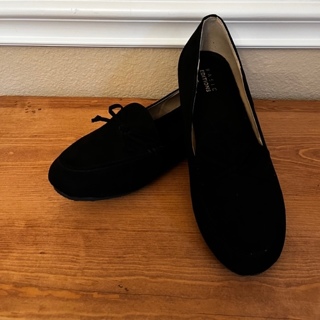 Women's Black House Shoes Slippers - Size 8M