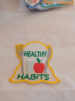 Diet & Healthy Habits Iron-on Patch