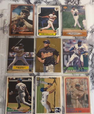 9 Baseball Cards