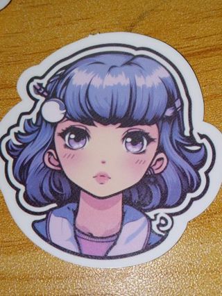 Girl Cute one new nice vinyl lab top sticker no refunds regular mail high quality!