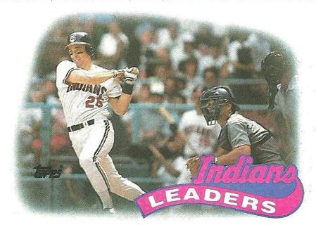 1989 Topps Cleveland Indians Leaders