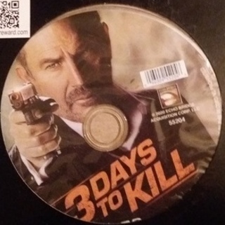 "3 DAYS TO KILL" ~ Disc only