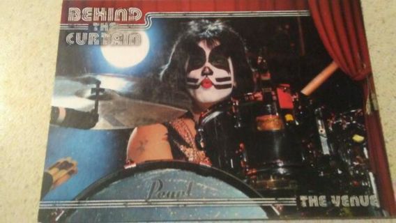 2009 KISS 360 KISS CATALOG BEHIND THE CURTAIN THE VENUE TRADING CARD