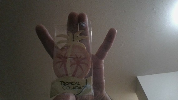 Car air freshener tropical colada 