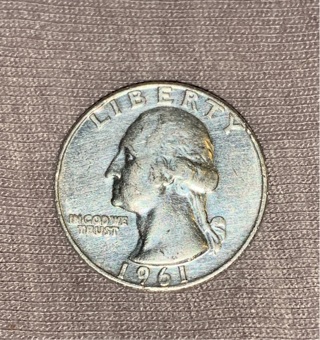 1961 Silver Quarter