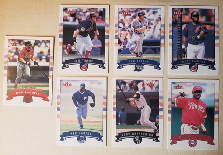 2002 Fleer 7 different Cards - All Listed