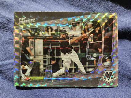 2022 Panini Mosaic Bang! Mosaic Eloy Jimenez