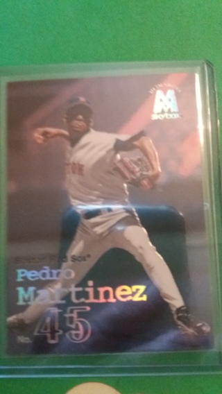 pedro martinez baseball card free shipping