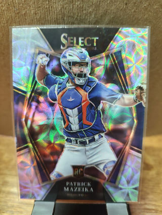 2022 Panini Select Scope Prizm Patrick Mazeika #115 RC New York Mets