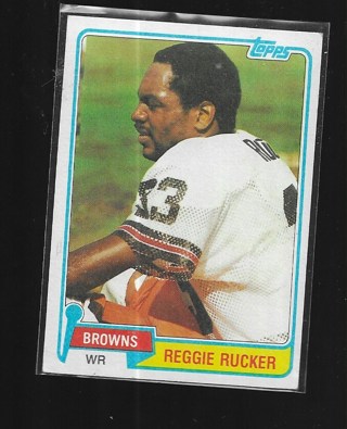 1981 TOPPS REGGIE RUCKER #9