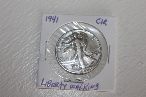 1941 LIBERTY WALKING 1/2 DOLLAR