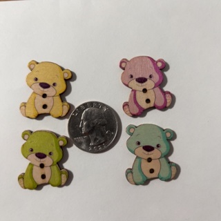 Teddy Bear Buttons (B)