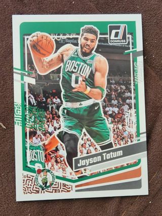 Two Boston Celtics Tatum & Pierce Basketball Cards