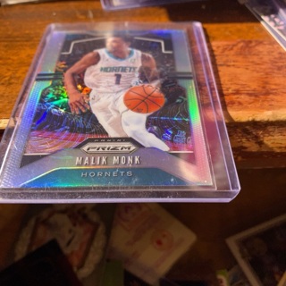 2019-20 panini prizm Malik monk basketball card 