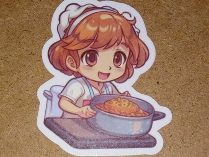 Anime Cute one new vinyl laptop sticker no refunds regular mail very nice quality