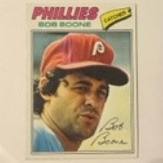 1977 BOB BOONE Topps