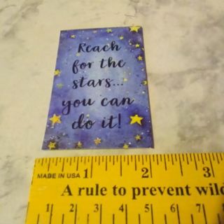 Reach For the Stars - Design Magnet