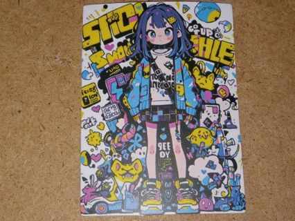 Anime Cute new one vinyl sticker no refunds regular mail only Very nice these are all nice