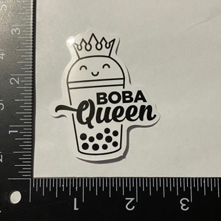 Boba Queen large sticker decal NEW 
