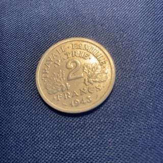 FRANCE 2 Francs – 1943