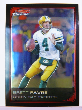 2006 Bowman Chrome #163 Brett Favre (Packers)