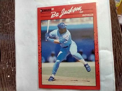 Bo Jackson Donruss 1990