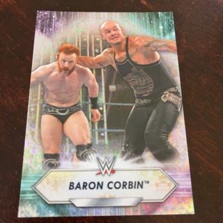 2021 Topps WWE - [Base] - Silver Foilboard #138 Baron Corbin